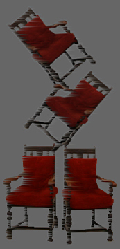 stack of chairs